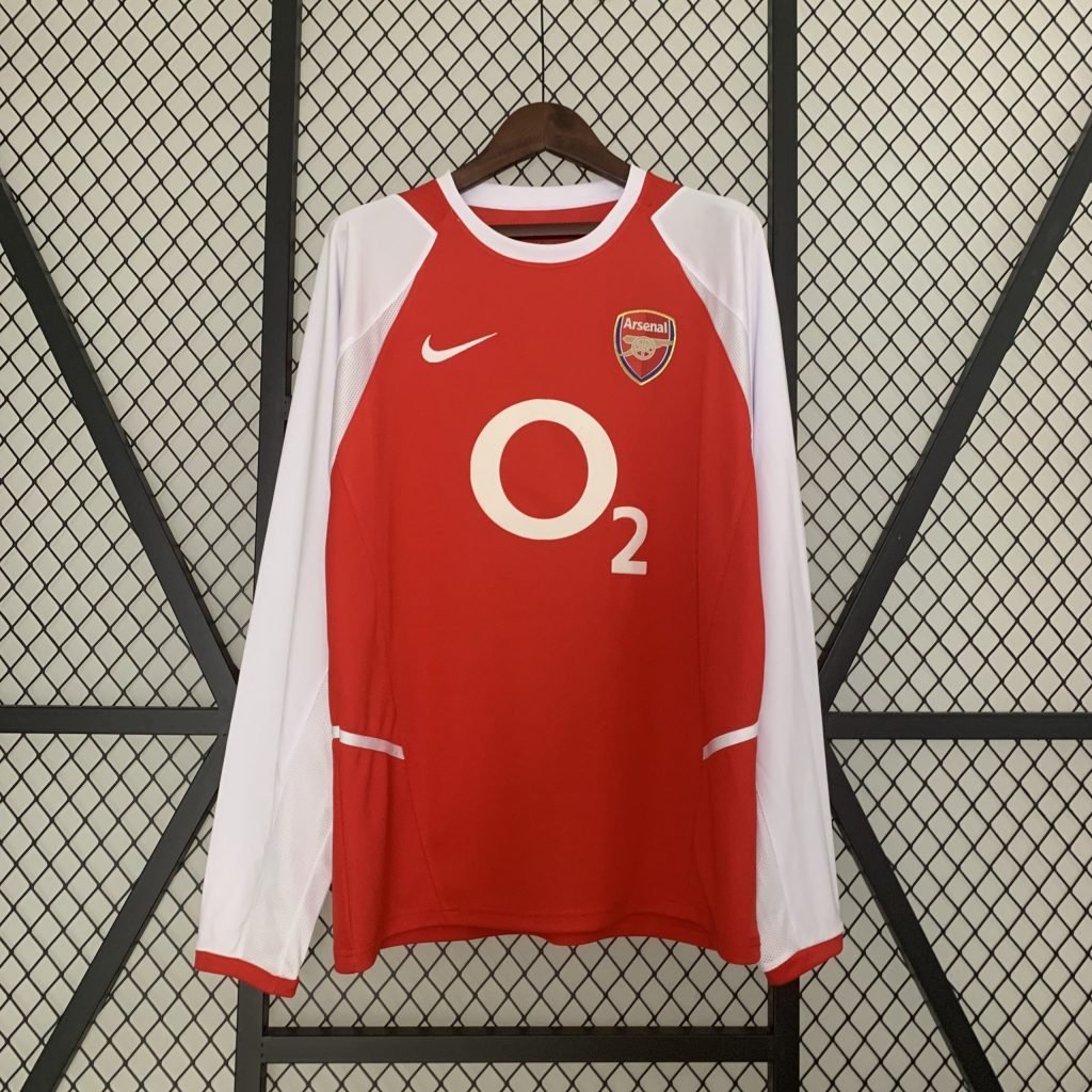 Camiseta Arsenal 03/04 1º equipación larga