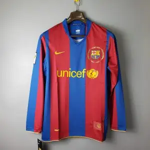 Camiseta Fc Barcelona 07/08 1º equipación larga