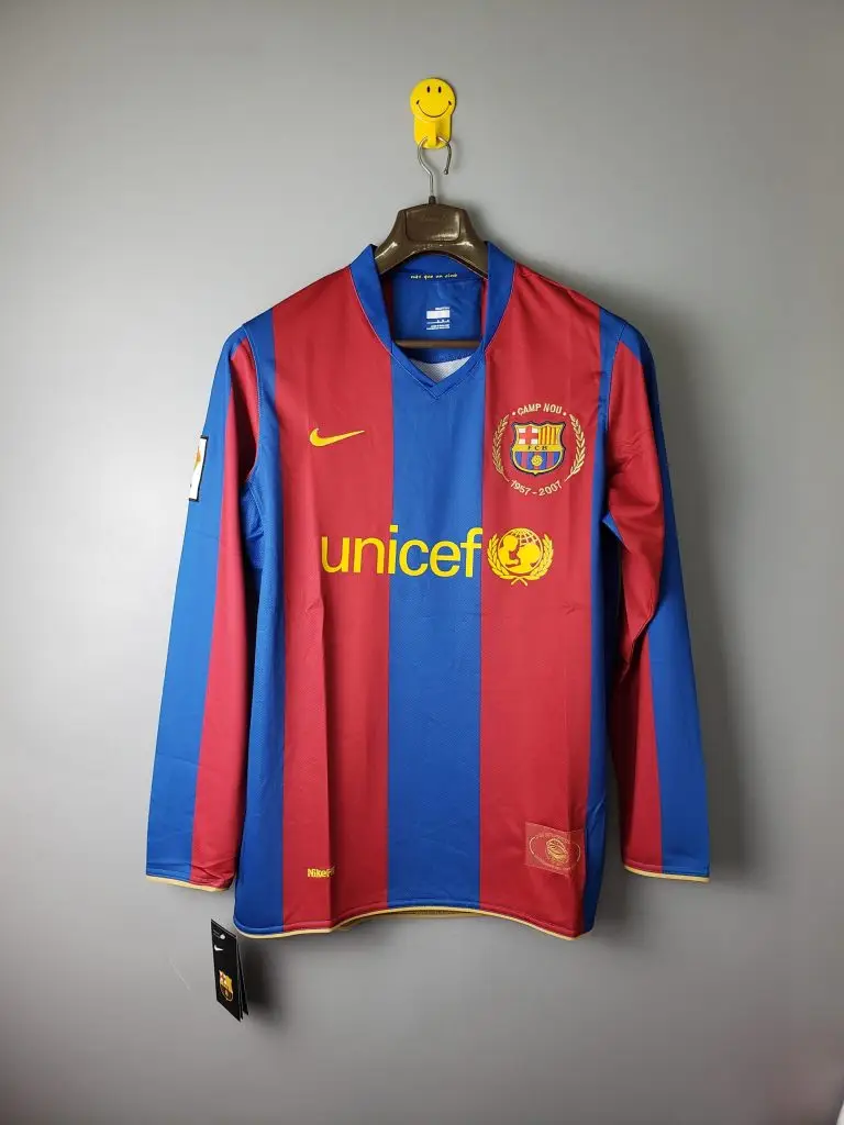 Camiseta Fc Barcelona 07/08 1º equipación larga
