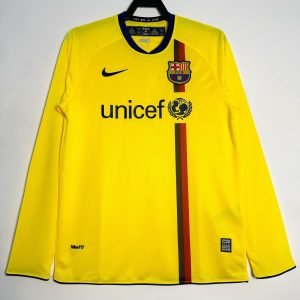 Camiseta Fc Barcelona 08/09 2º equipación larga
