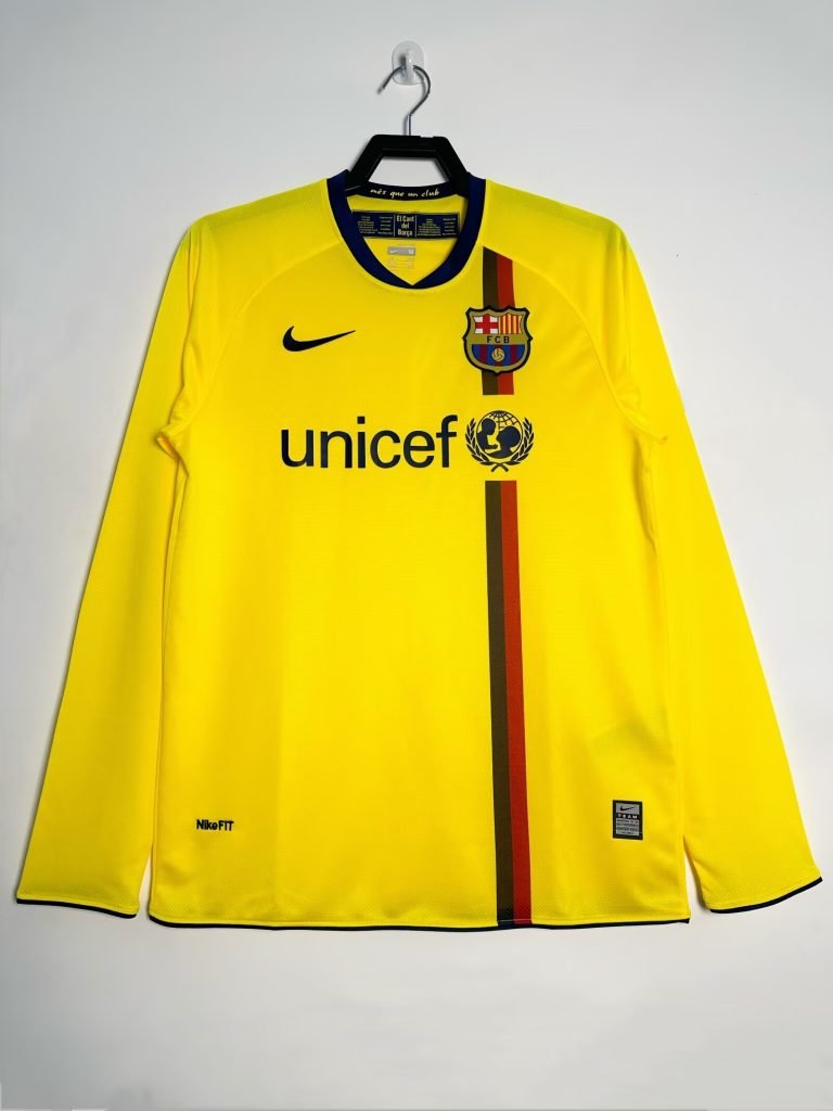 Camiseta Fc Barcelona 08/09 2º equipación larga