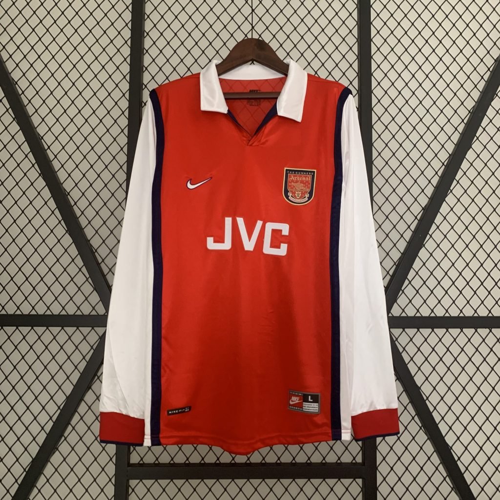 Camiseta Arsenal 98/99 1º equipación larga