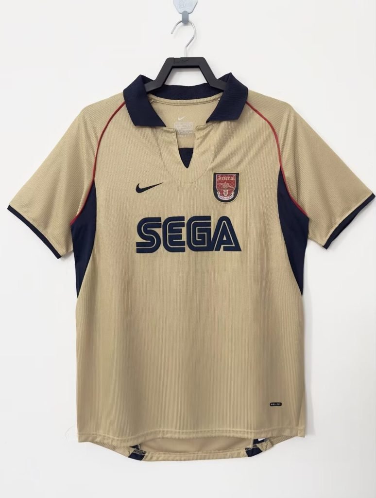 Camiseta Arsenal 01/02 2º equipación
