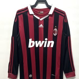 Camiseta AC Milan 09/10 1º equipación larga