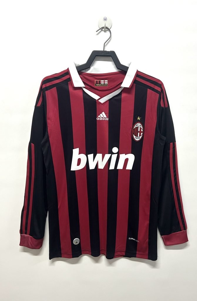 Camiseta AC Milan 09/10 1º equipación larga