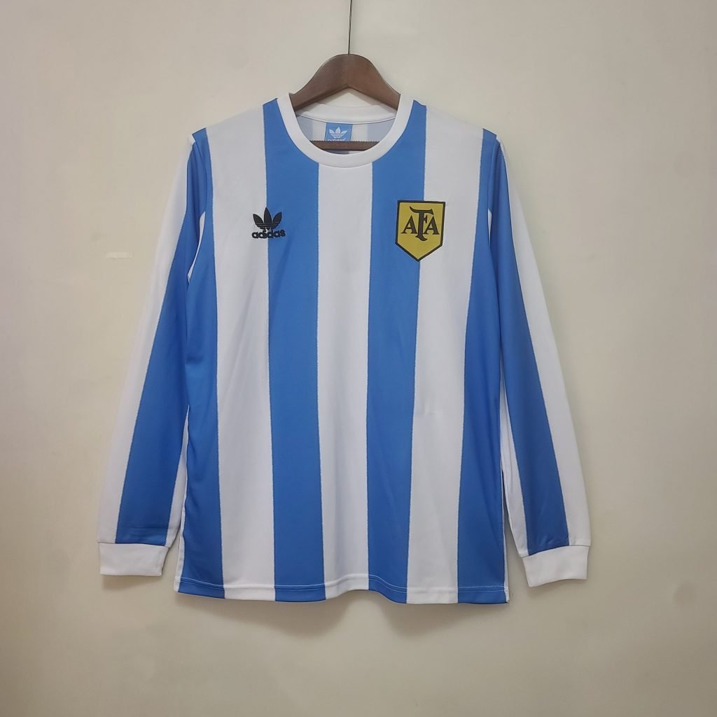 Camiseta Argentina 78/79 1º equipación larga