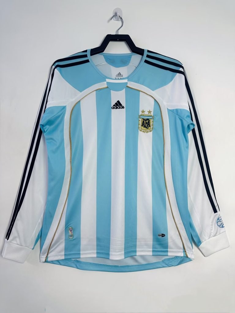 Camiseta Argentina 06/07 1º equipación larga