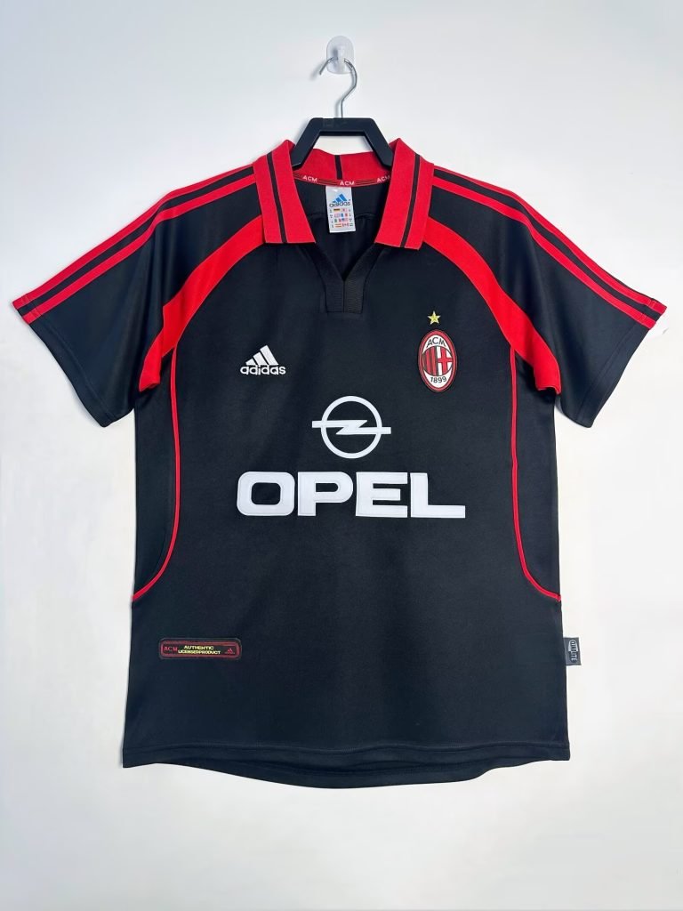 Camiseta AC Milan 00/01 3º equipación