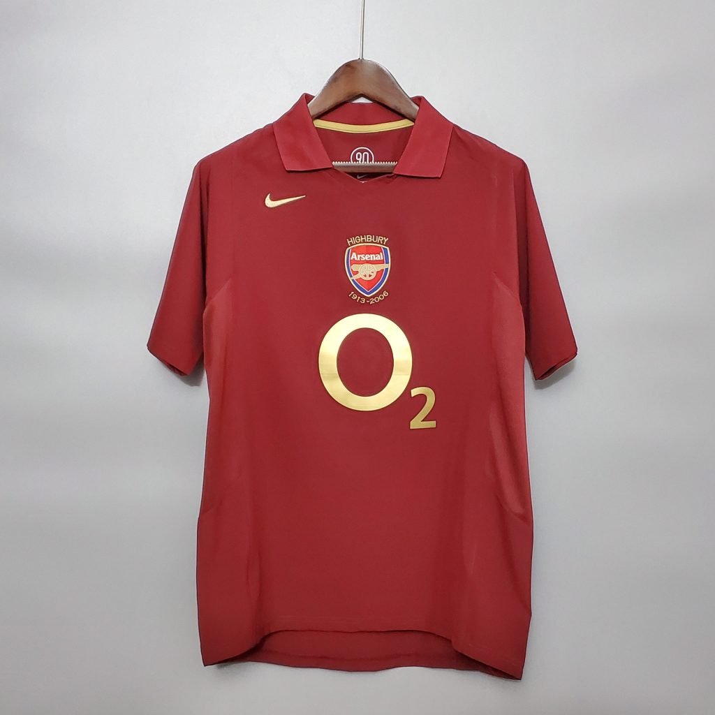 Camiseta Arsenal 05/06 1º equipación