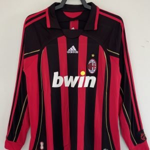 Camiseta AC Milan 06/07 1º equipación larga