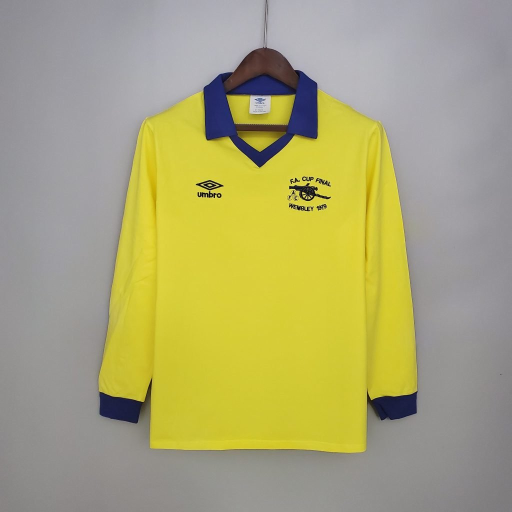 Camiseta Arsenal 78/79 2º equipación larga