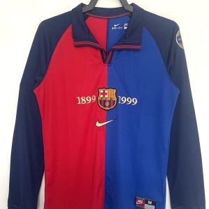 Camiseta Fc Barcelona 99/00 1º equipación larga