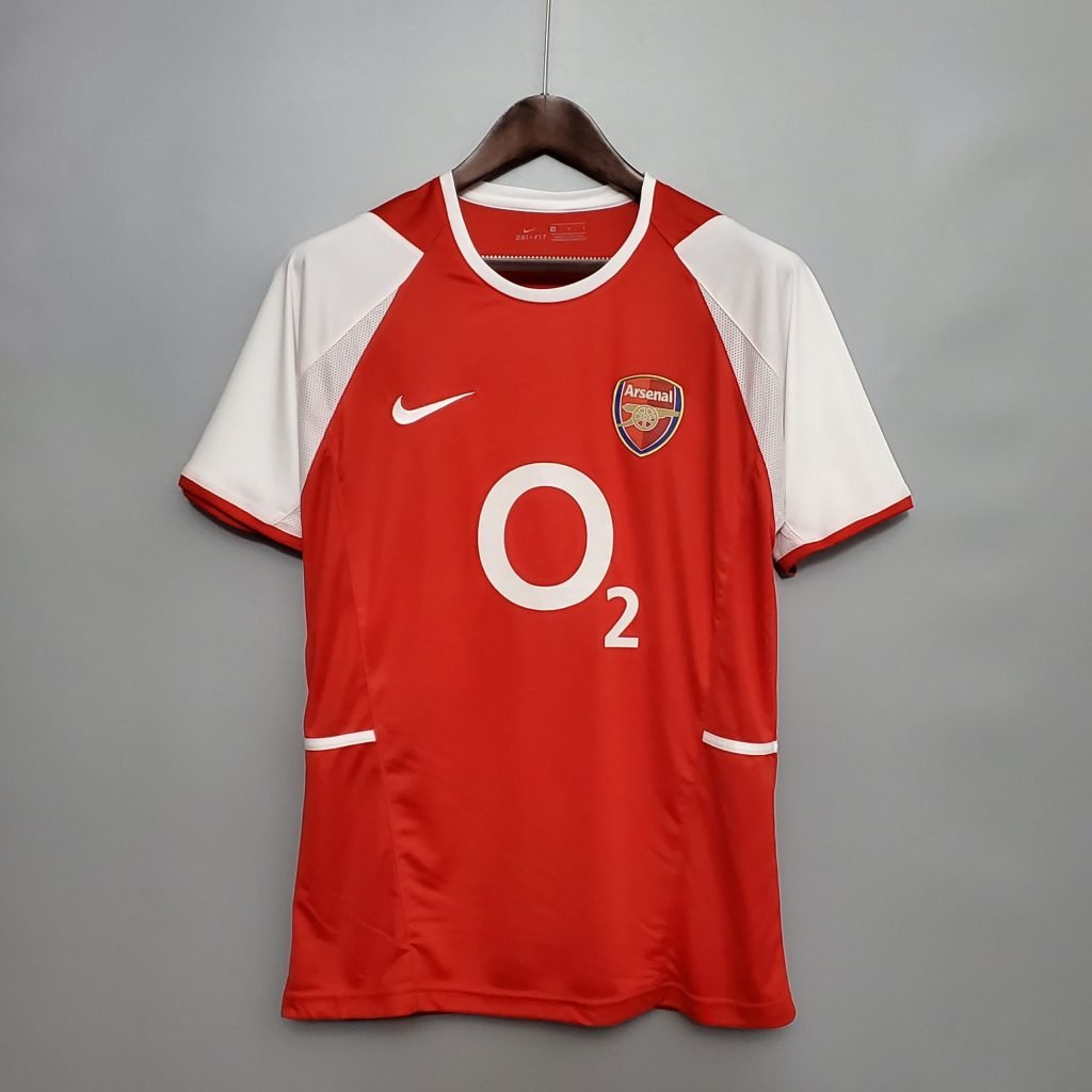 Camiseta Arsenal 03/04 1º equipación