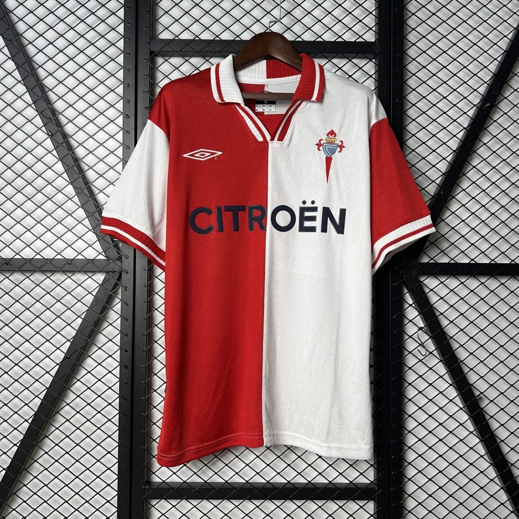 Camiseta Celta de Vigo 01/02 2º equipación