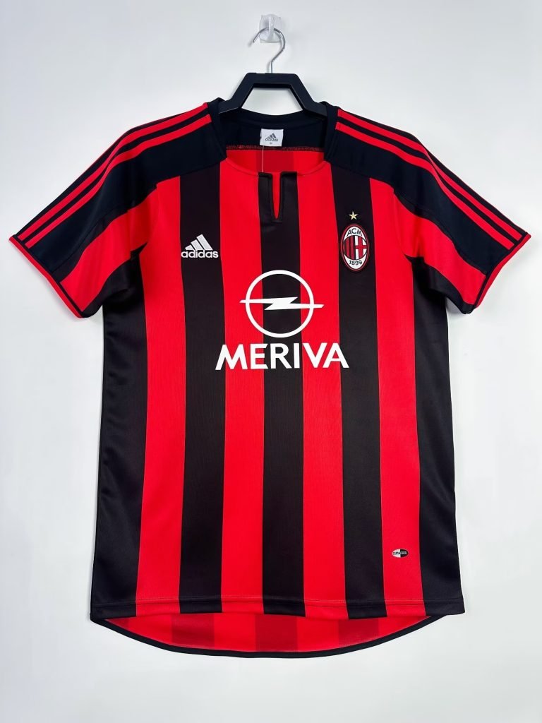 Camiseta AC Milan 03/04 1º equipación