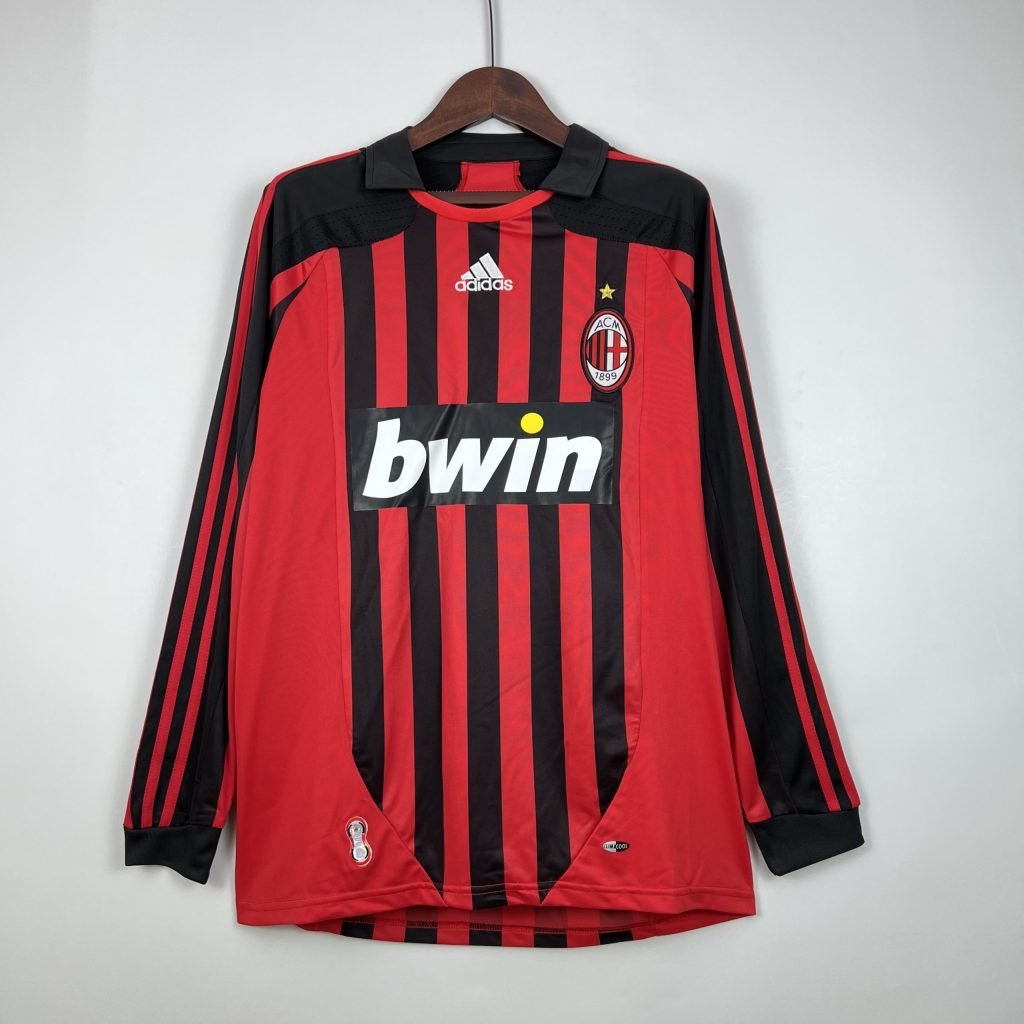 Camiseta AC Milan 07/08 1º equipación larga