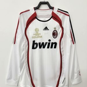 Camiseta AC Milan 06/07 2º equipación larga