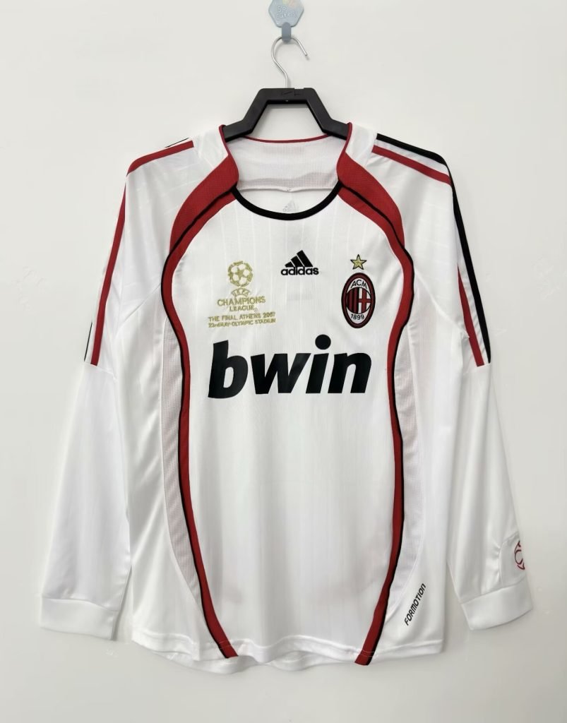 Camiseta AC Milan 06/07 2º equipación larga
