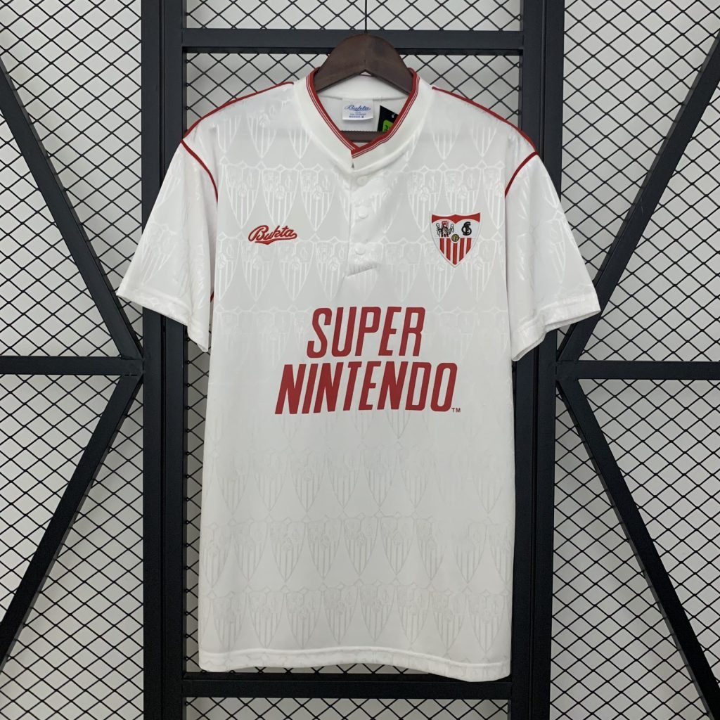 Camiseta Sevilla 91/92 1º equipación