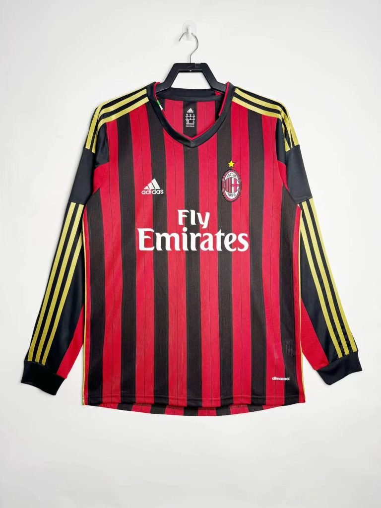 Camiseta AC Milan 13/14 1º equipación larga
