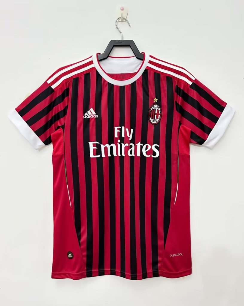 Camiseta AC Milan 11/12 1º equipación