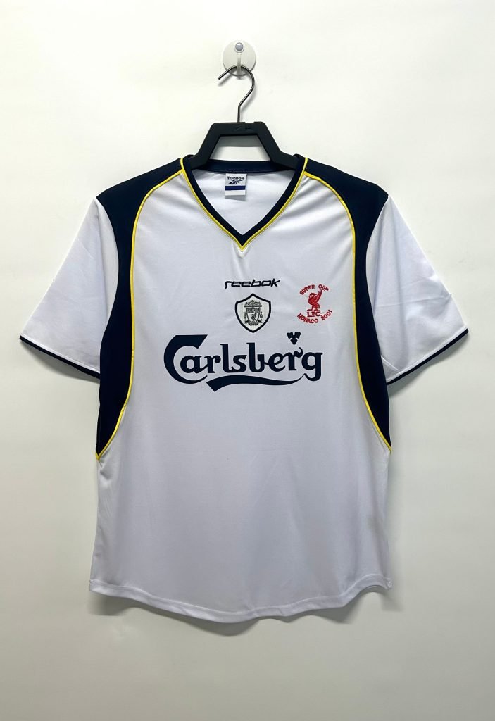 Camiseta Liverpool 01/02 2º equipación