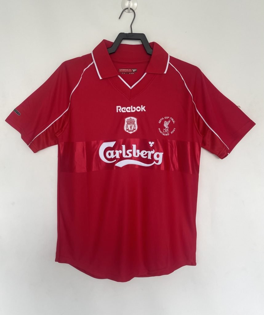 Camiseta Liverpool 01/02 1º equipación