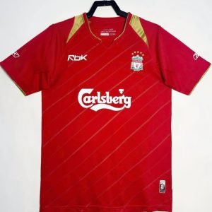 Camiseta Liverpool 05/06 1º equipación