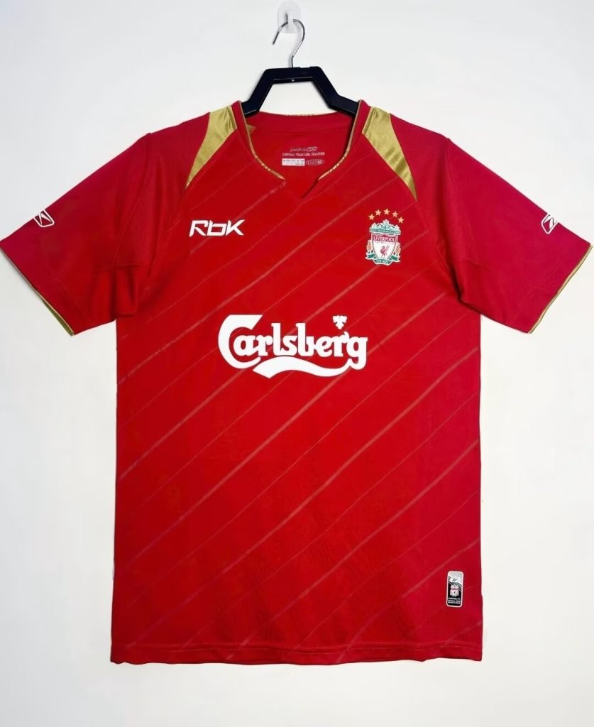 Camiseta Liverpool 05/06 1º equipación