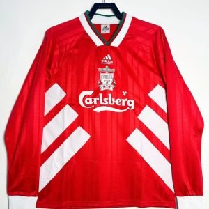 Camiseta Liverpool 94/95 1º equipación larga