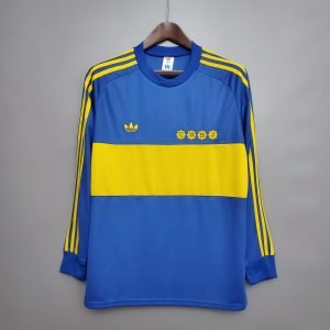 Camiseta Boca Juniors 81/82 1º equipación larga