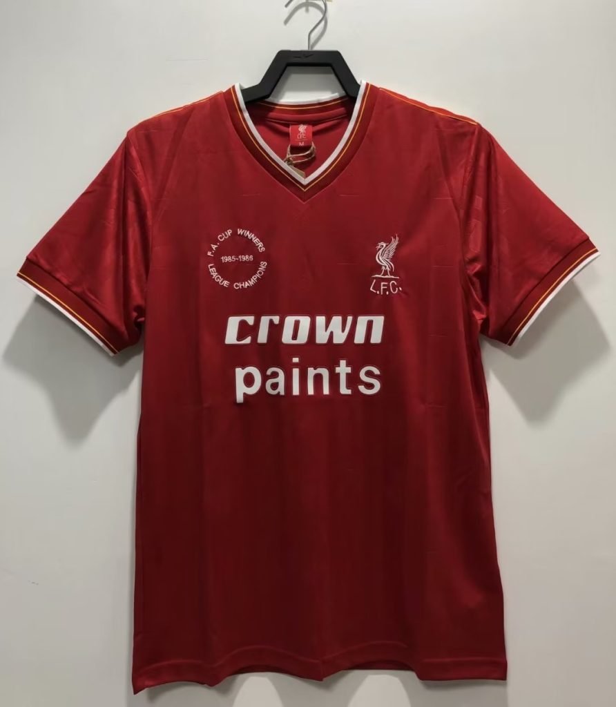 Camiseta Liverpool 85/86 1º equipación
