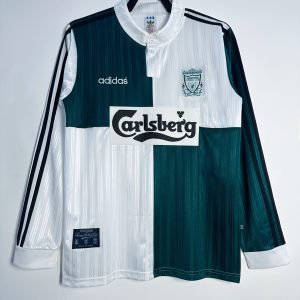 Camiseta Liverpool 95/96 2º equipación larga