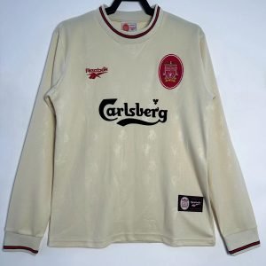 Camiseta Liverpool 96/97 2º equipación larga