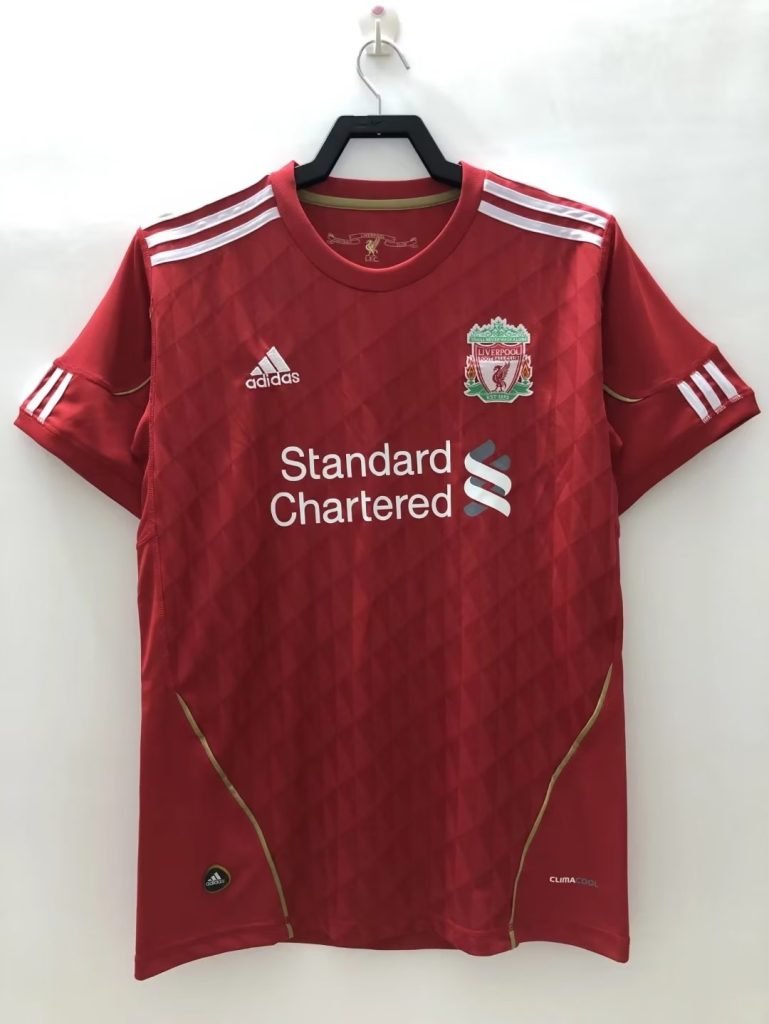 Camiseta Liverpool 10/11 1º equipación