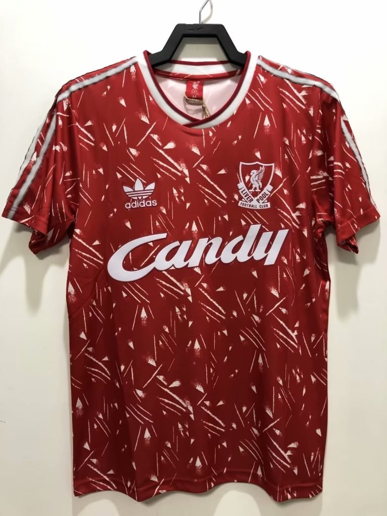 Camiseta Liverpool 90/91 1º equipación