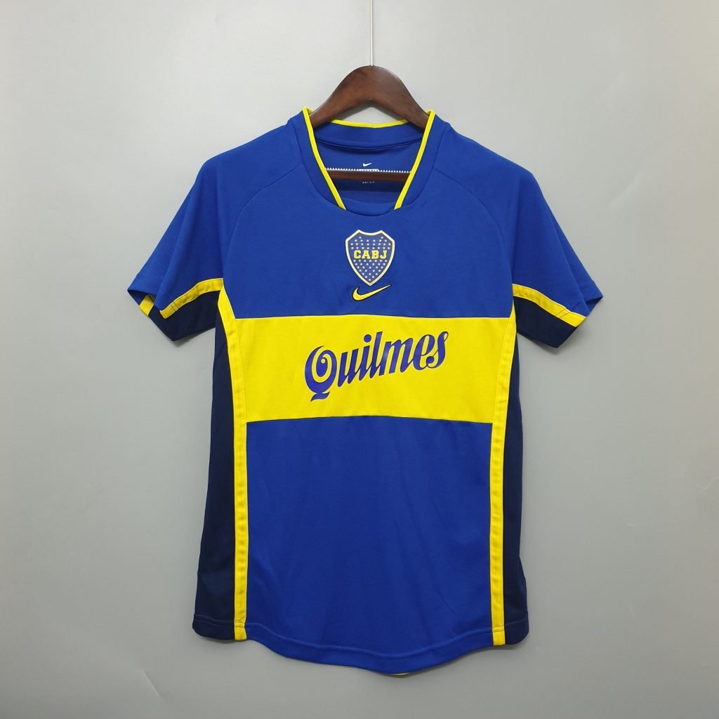Camiseta Boca Juniors 01/02 1º equipación