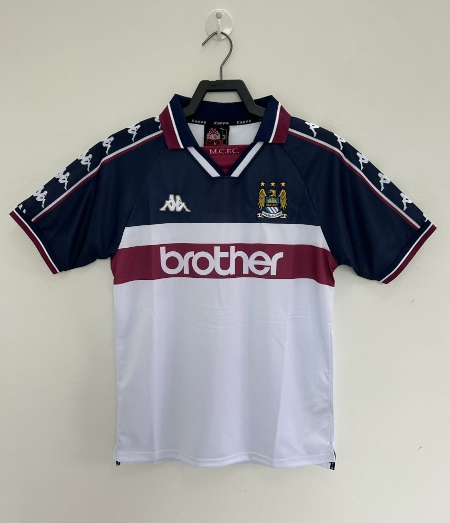 Camiseta Manchester City 97/98 2º equipación