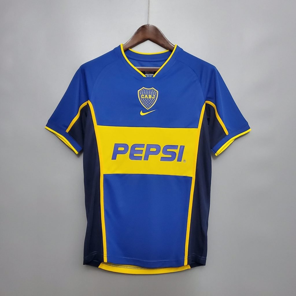 Camiseta Boca Juniors 02/03 1º equipación