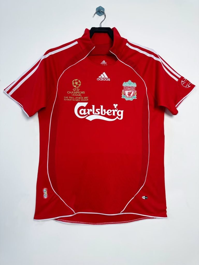 Camiseta Liverpool 07/08 1º equipación edición final