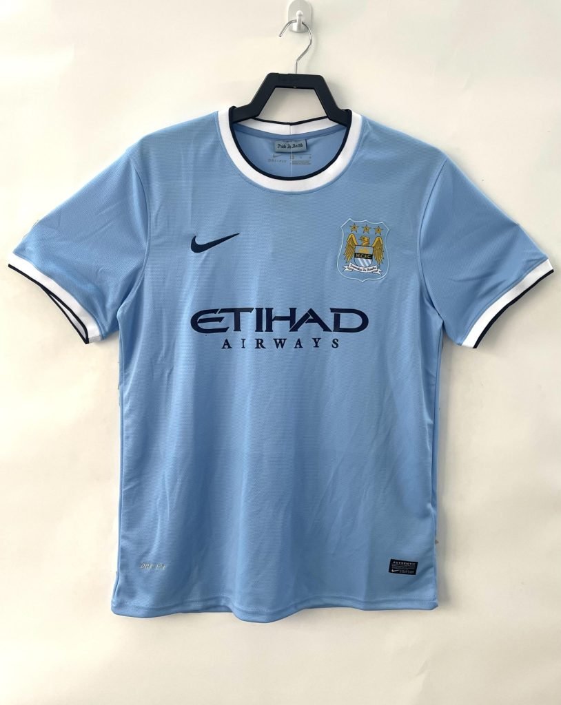 Camiseta Manchester City 13/14 1º equipación