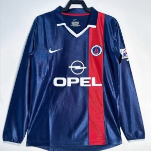 Camiseta PSG 01/02 1º equipación larga