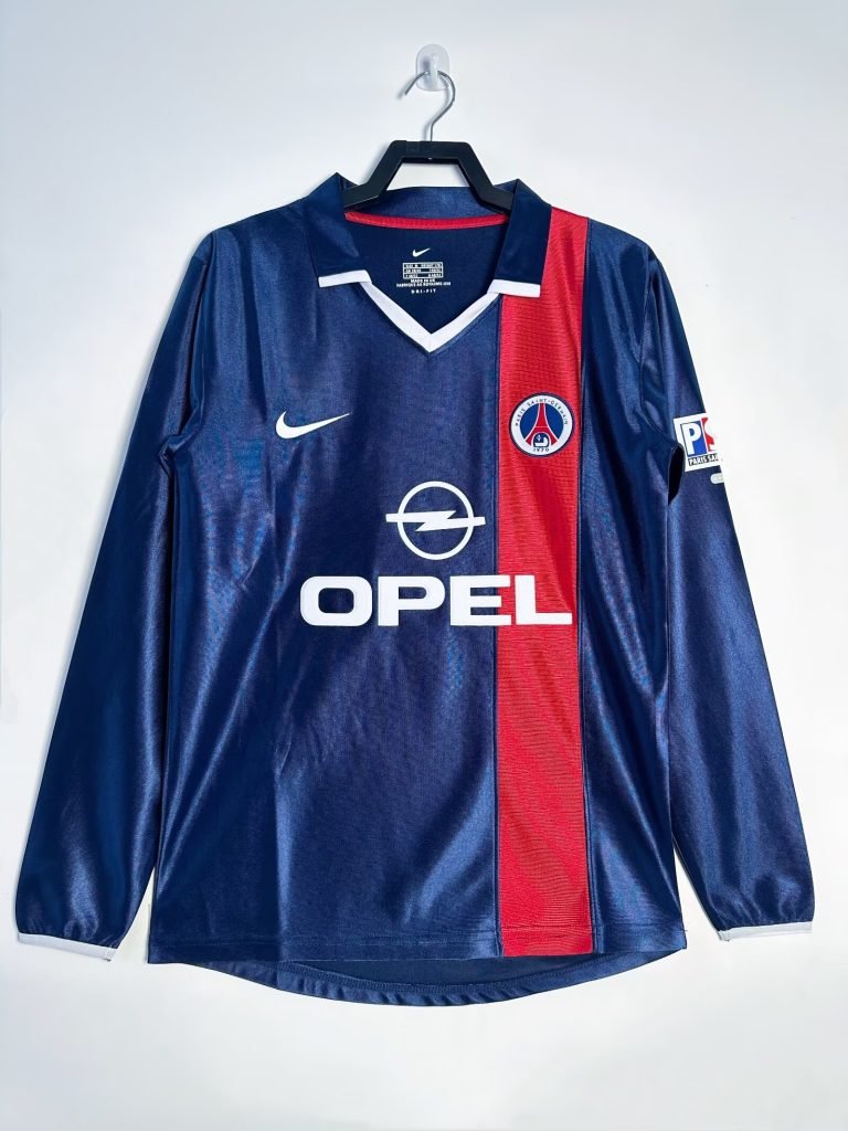 Camiseta PSG 01/02 1º equipación larga