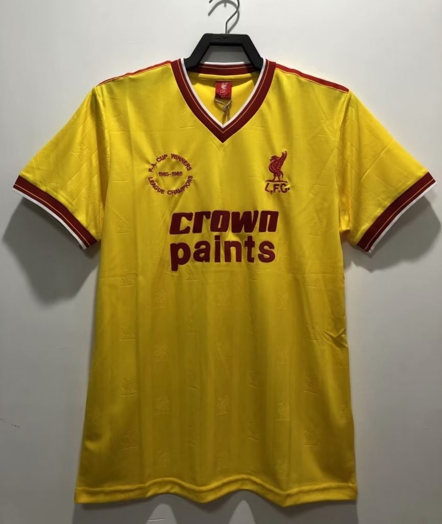 Camiseta Liverpool 85/86 3º equipación