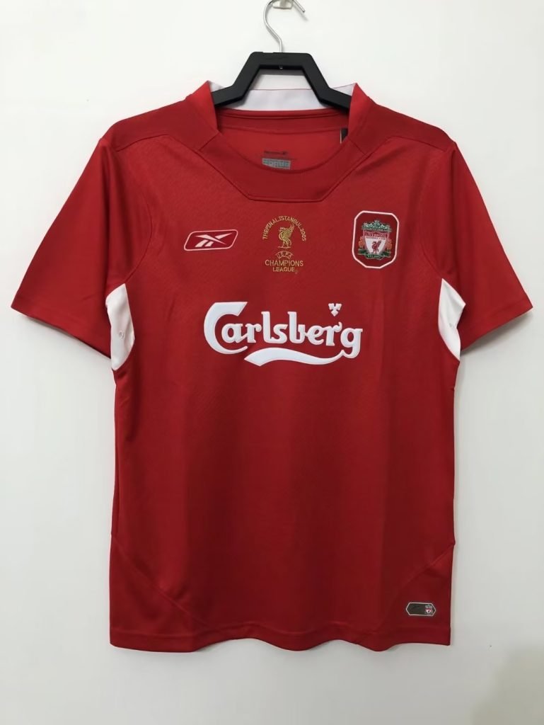 Camiseta Liverpool 04/05 1º equipación