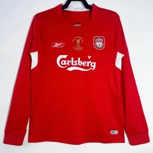 Camiseta Liverpool 04/05 1º equipación larga