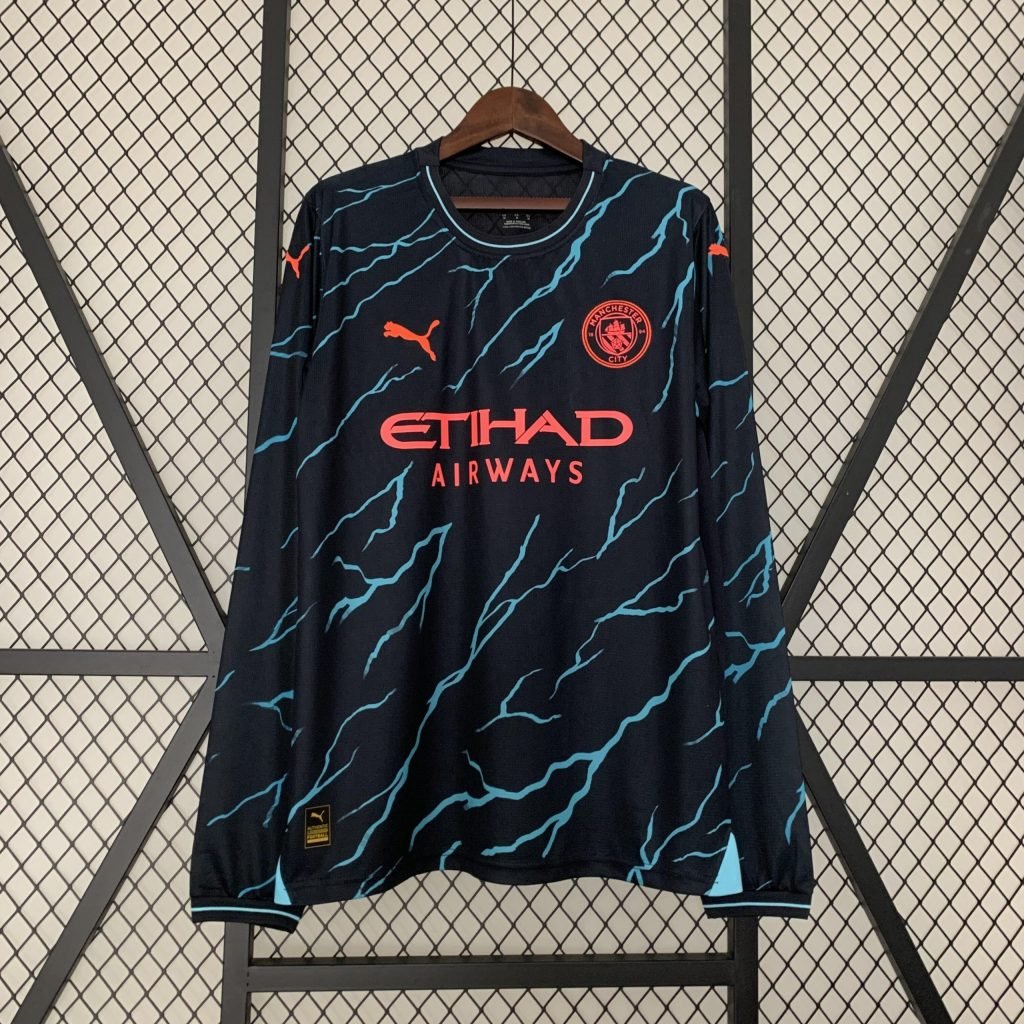 Camiseta Manchester City 23/24 3º equipación larga
