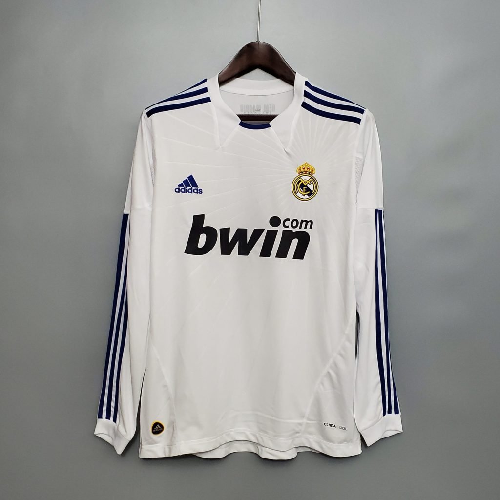 Camiseta Real Madrid 10/11 1º equipación larga