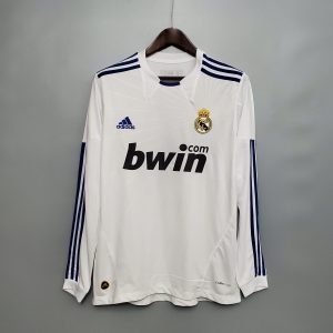 Camiseta Real Madrid 10/11 1º equipación larga