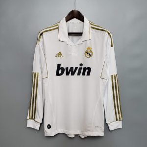 Camiseta Real Madrid 11/12 1º equipación larga